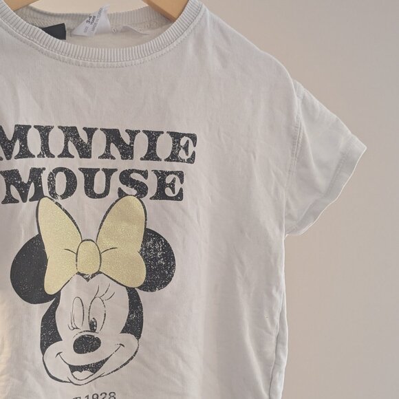 2/$10 ❤️ Zara x Disney Minnie Mouse T-Shirt | 3-4Y - Picture 3 of 9